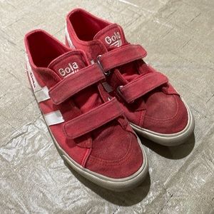 Gola sz3 red sneakers